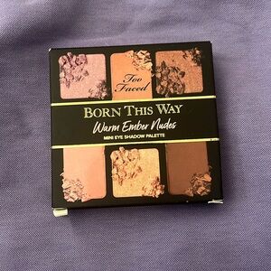 Too Faced Born This Way Natural Nudes Mini Eye Shadow Palette - Brand New